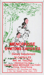 menopause symptoms capsules